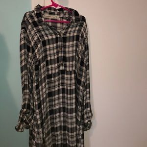 Flannel dress